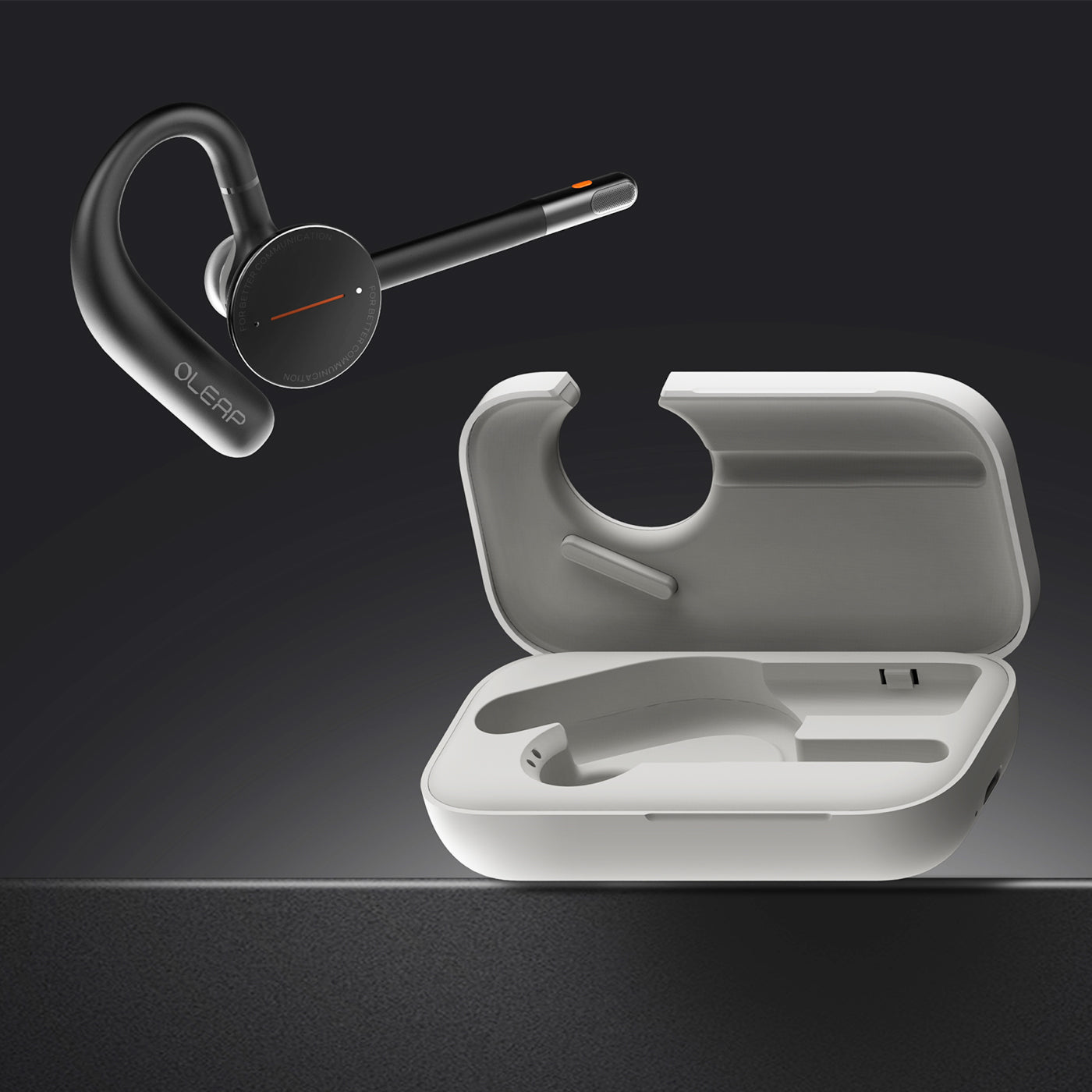 Oleap Archer AI Meeting Headset with Noise Microphone