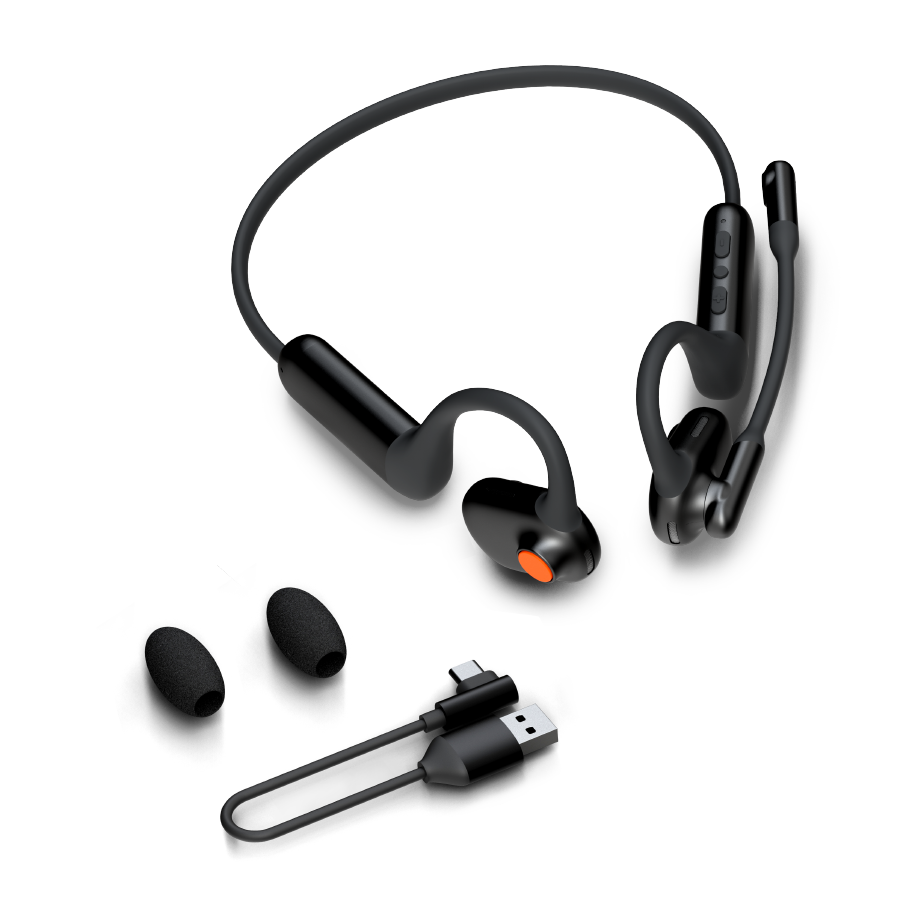Oleap Pilot - The Best Call Headset with ENC Noise Reduction Technology